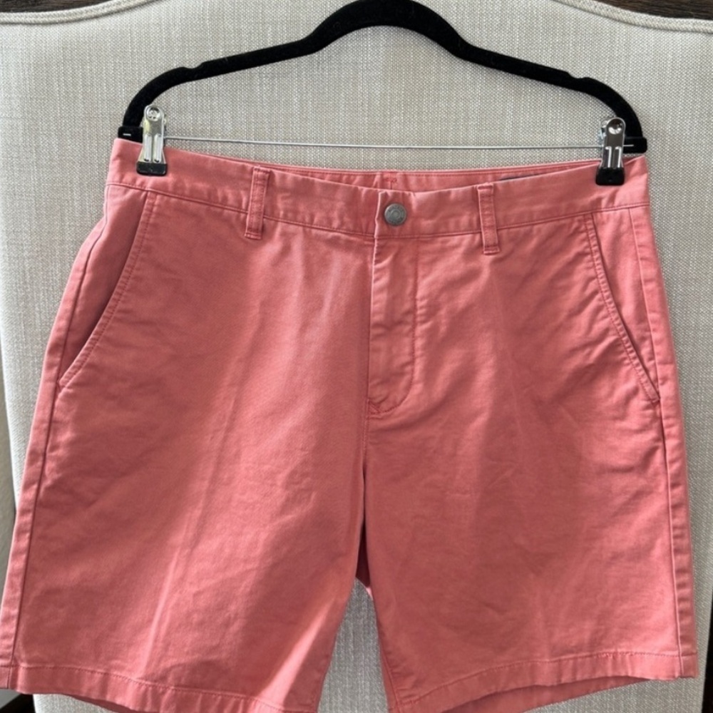 ❤️🔥Bonobos - Salmon Chino Shorts with 7” Inseam - 33
